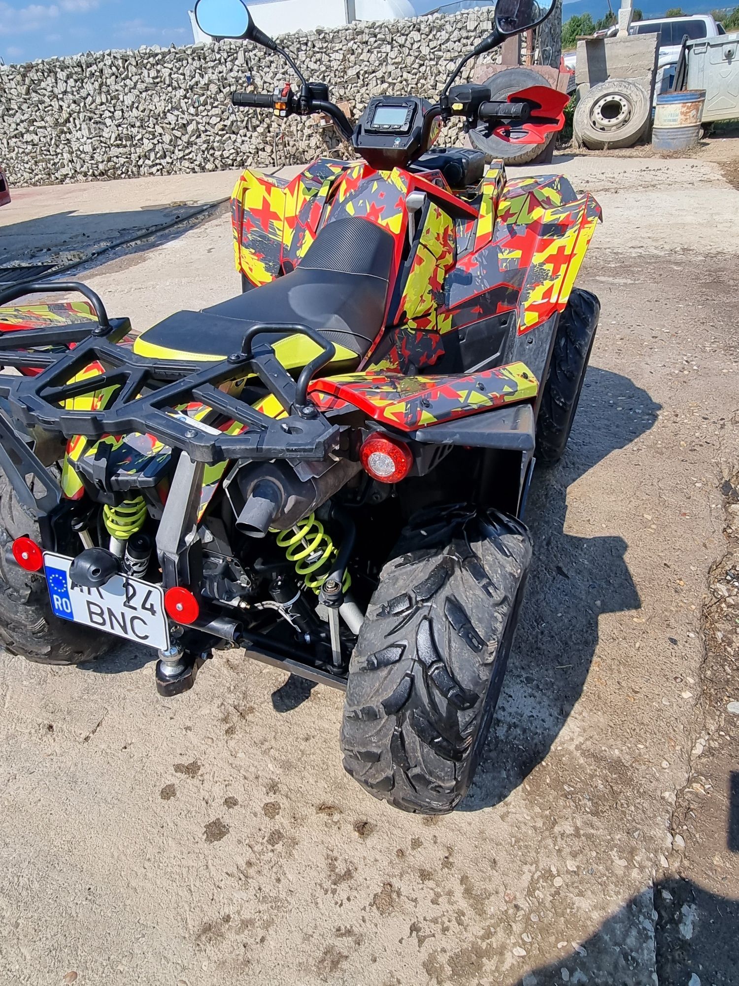 Can am Polaris 1000 scrambler