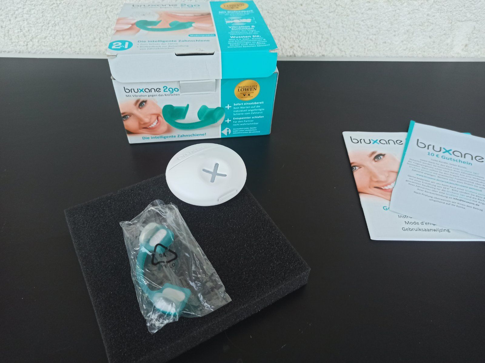 Bruxane 2 go dinti bruxism protectie scrasnit dentare