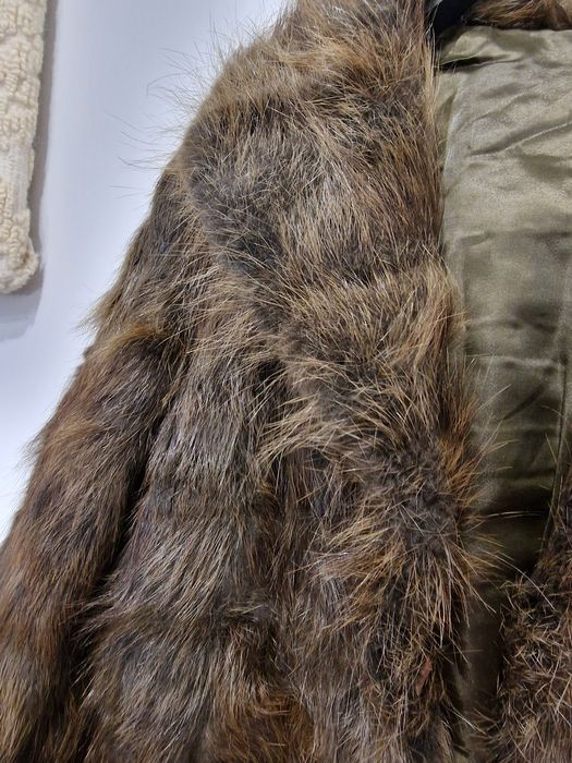 Дамско палто от естествена кожа