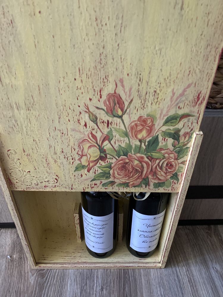 Кутия за наричане за вино