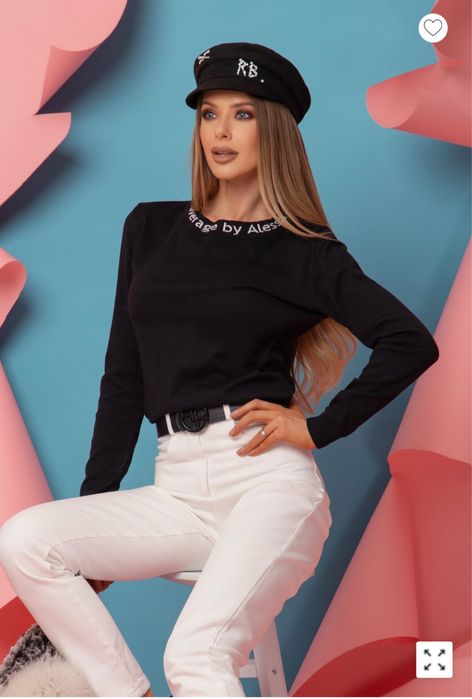 Дънки Alessa Afternoon Walk Бели