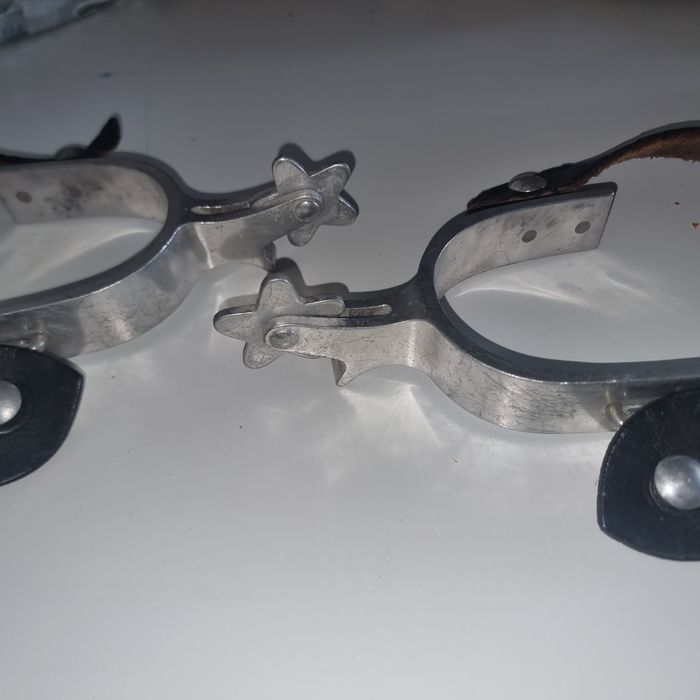 perechi de pinteni metalici pentru călărie