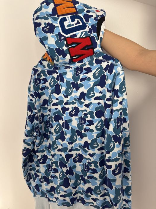 Bape Abc Camo Shark Full Zip Hoodie