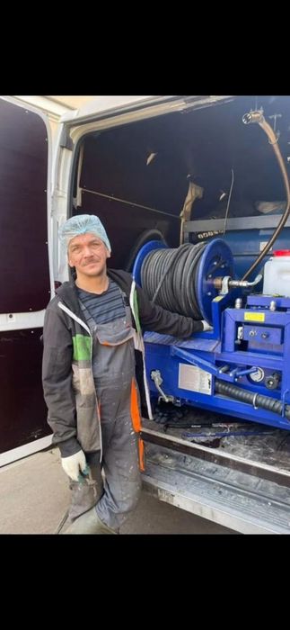 Чистка канализаций. Гидродинамическая промывка канализаций. Засор.