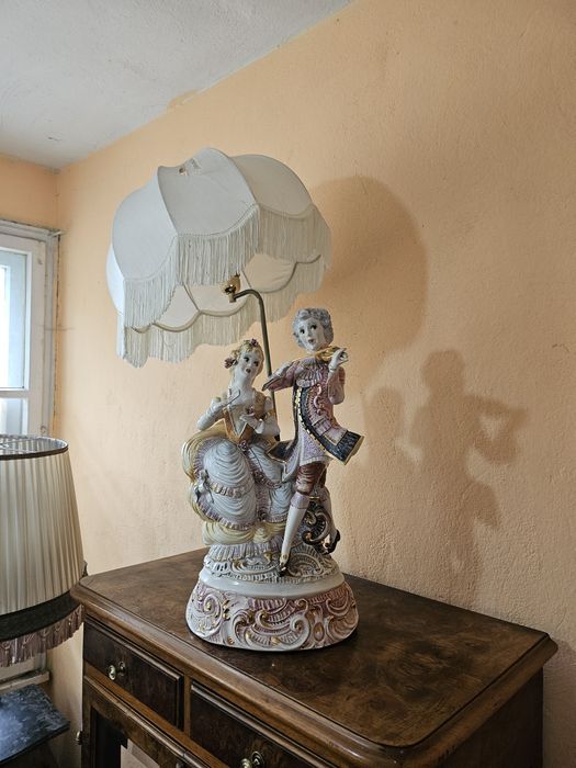 Порцеланов Лампион каподимонте италия