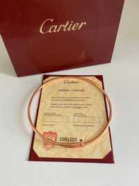 Colier Cartier aur roz 18K