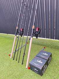 Set 2 2 FL Strategist River Hh 4.20m, 100-200g + 2 Pro Strategist 8000