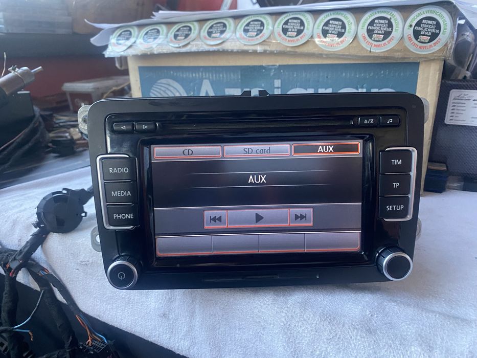 Radio cd,Aux,Bluetouth,Card SD,RCD 510 Volkswagen