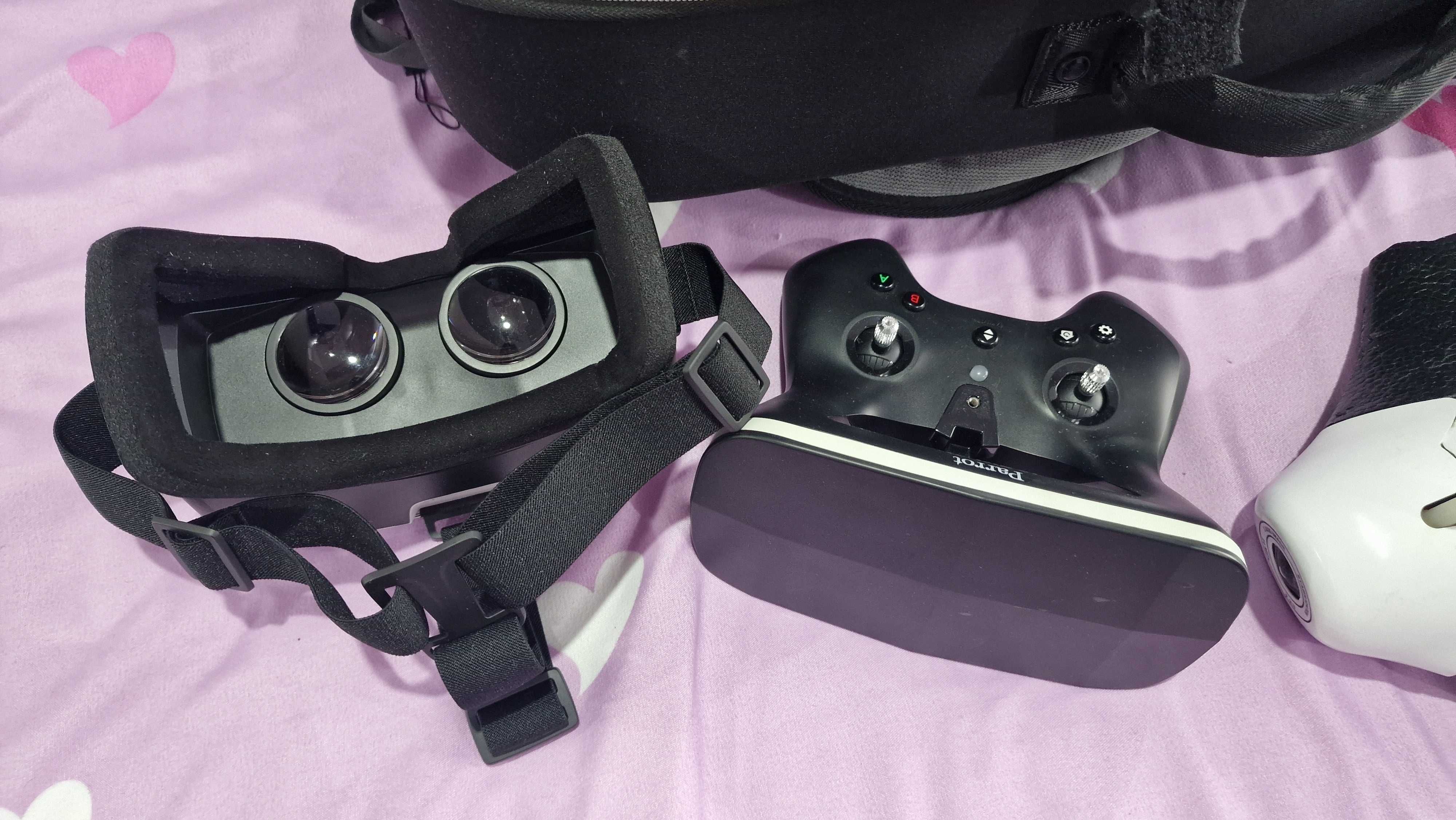 Drona Parrot, Skycontroller 2, cockpitglasses + accesorii, stare buna