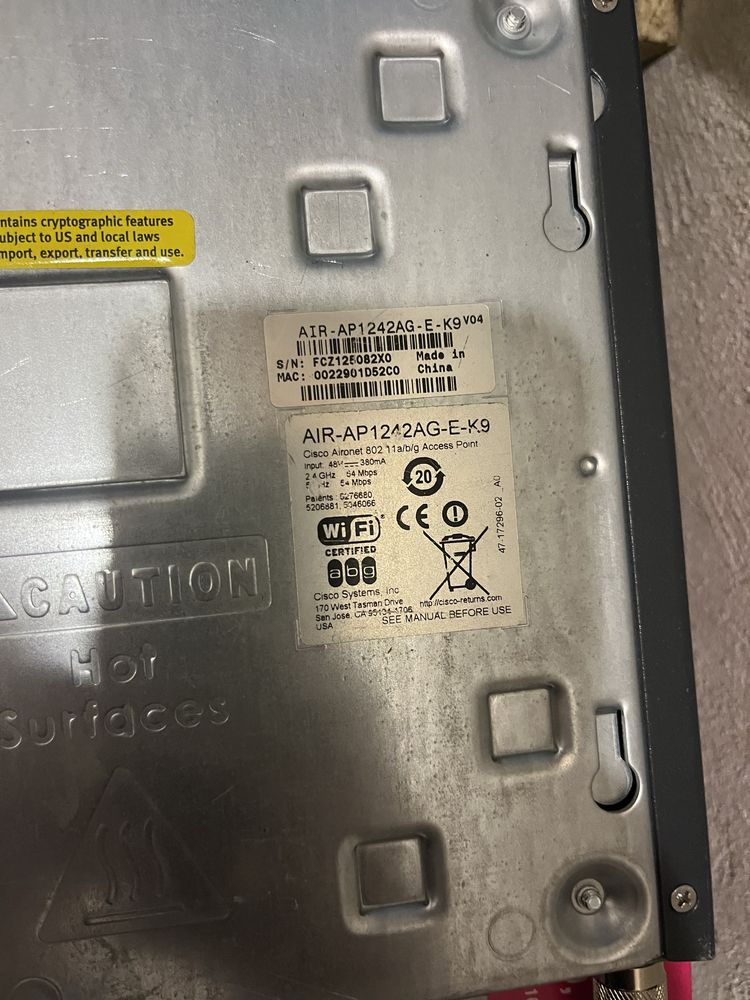 Рутер cisco ap-1242g