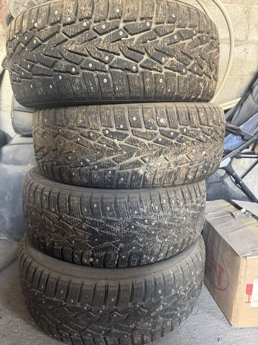 Шины nokian tyres шипованный сатылады. 4шт комп. R17