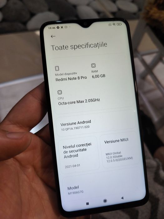 Redmi Note 8 Pro 128GB 6GB Display Original