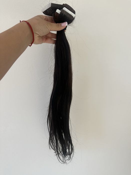 Естествена коса кафява