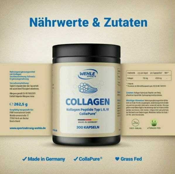 Коллаген | Collagen - Wehle sports - Оригинал германия