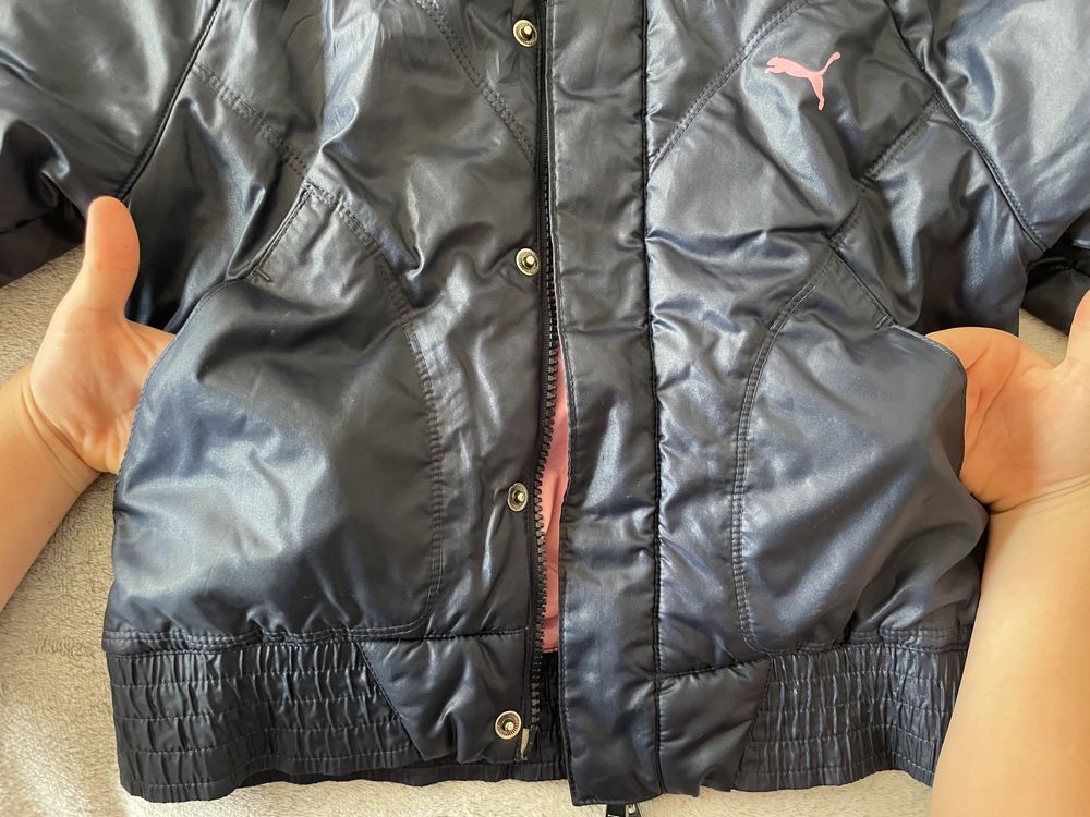 Детско яке пума за момиче 128 см 6-8 год Puma jacket