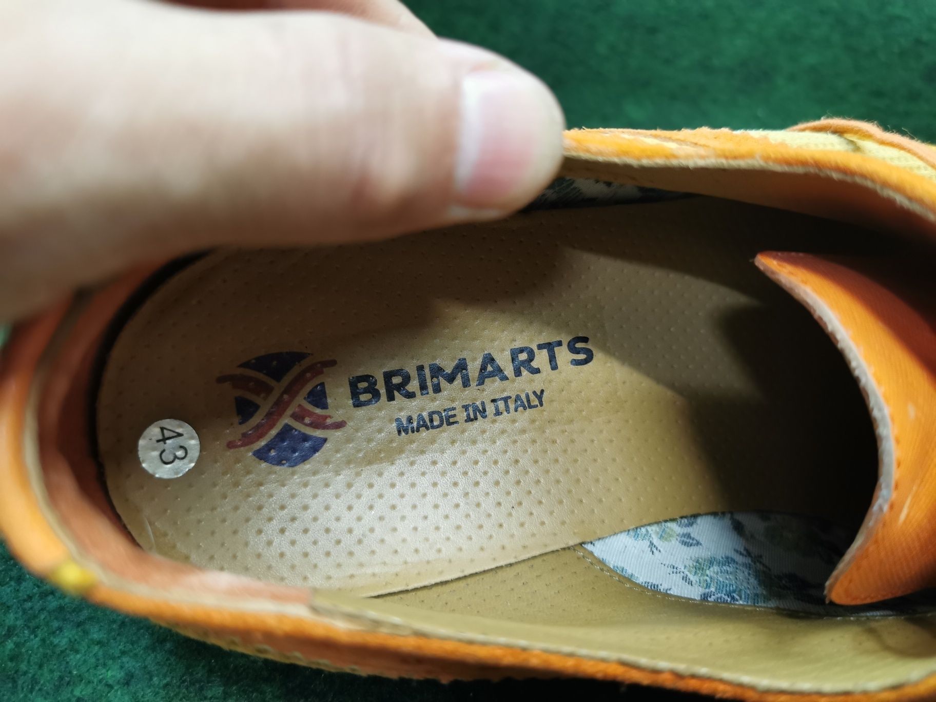 Уникални мъжки обувки Brimarts 43 номер