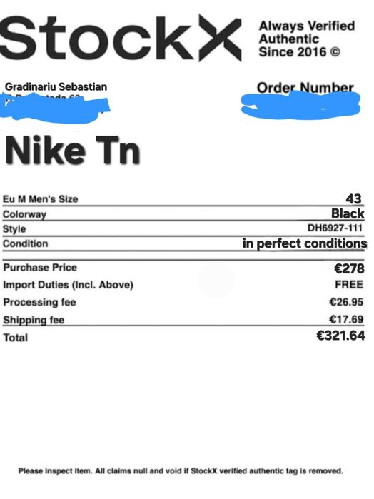 Nike tn air max plus.