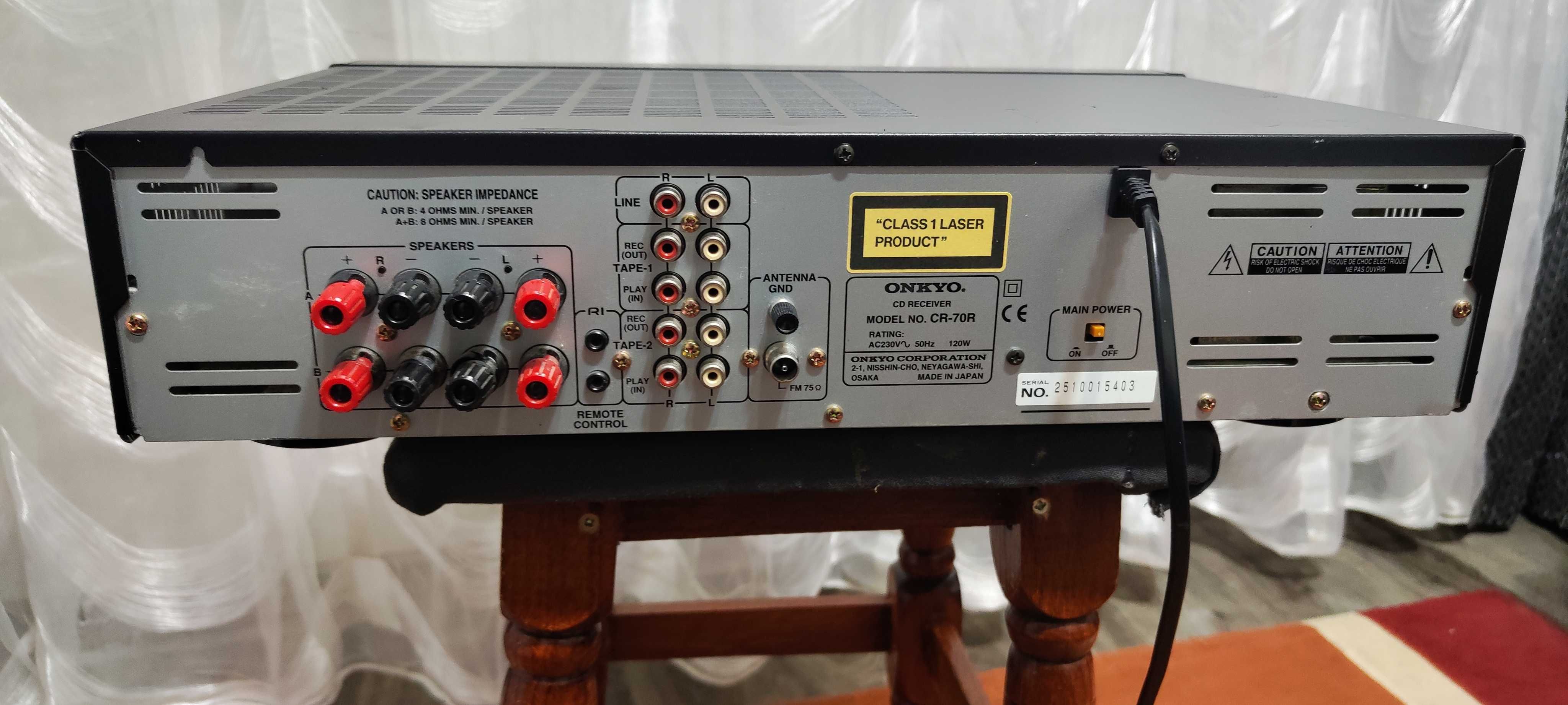 Amplificator Audio Onkyo CR-70 R Statie Audio Amplituner CD DEFECT