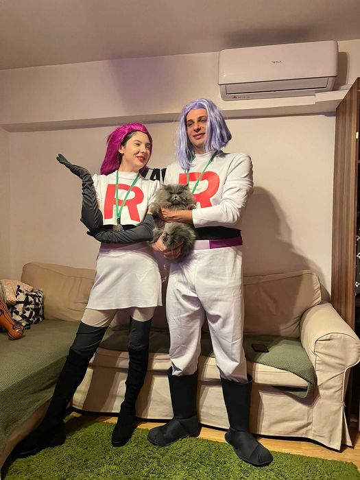 Set costum Halloween Team Rocket