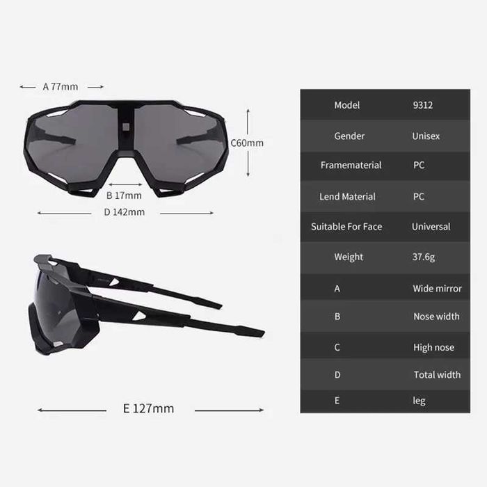 Очила за колоездене ,бягане ,риболов Outdoor sport sunglasses