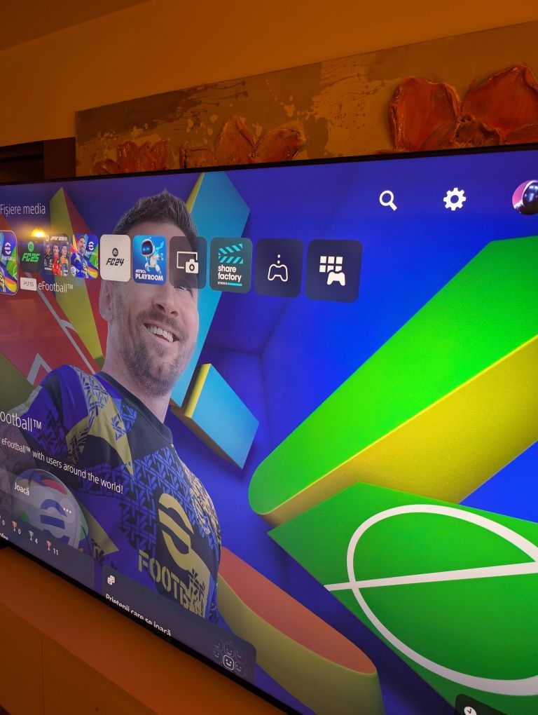 Playstation 5 cu disk impecabil de 1 Tera folosit foarte puțin jocuri