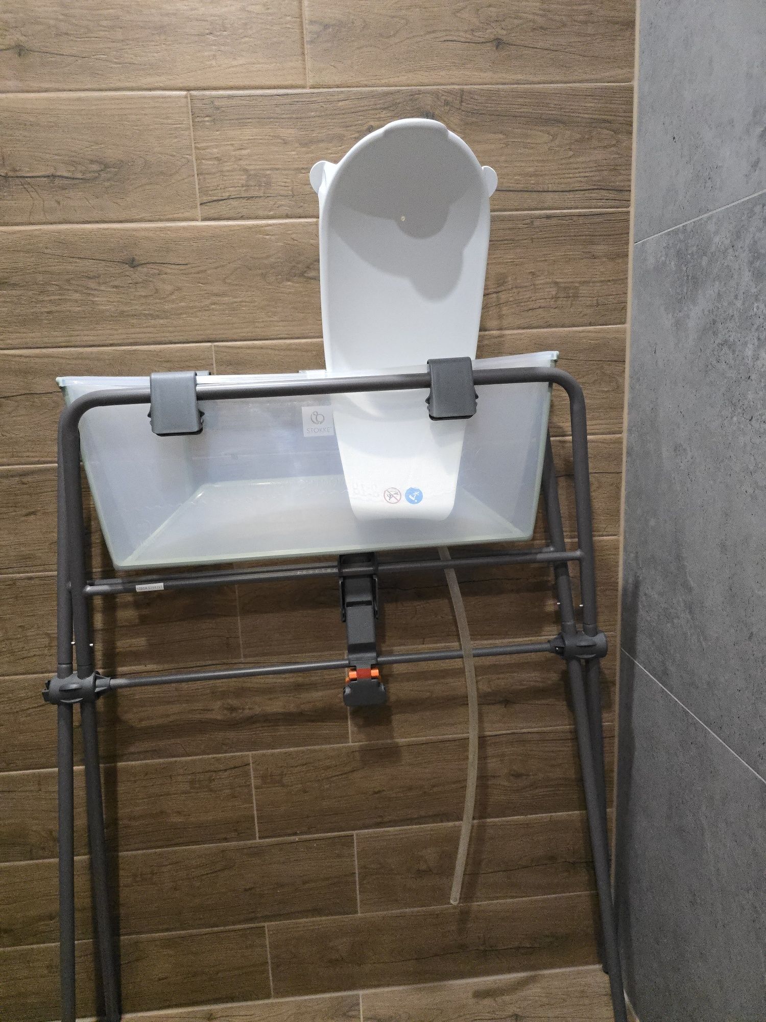 Пълен комплект вана Stokke Flexi Bath със стойка и поставка за бебе