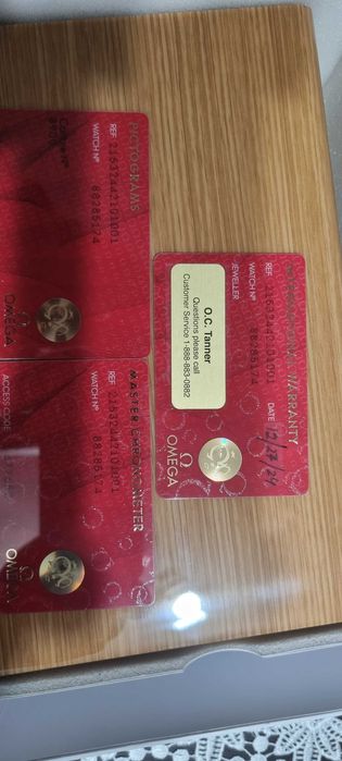 Ceas OMEGA, nou, în garanție, în cutia originală.