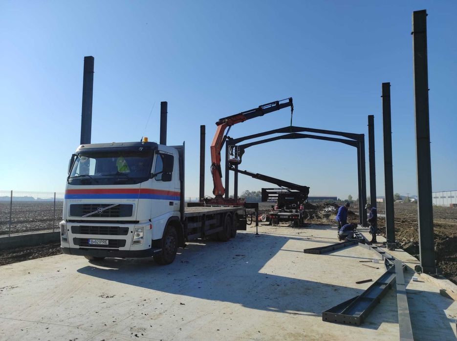 Inchiriere macara - camion cu macara - non stop - Automacara