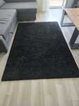 Covor cu fir lung Ikea negru 140x200