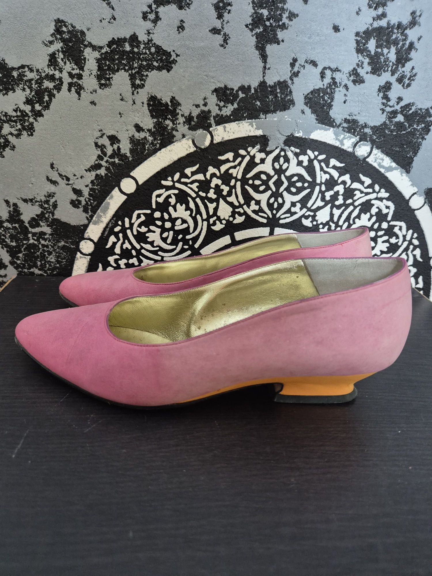 Pantofi escada din piele, 36,5