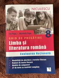 Culegere limba română evaluarea națională clasa a 8-a