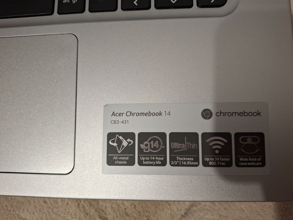 Laptop Acer Chromebook 14
