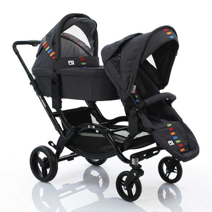 Коляска FD Design Zoom для двойни/погодок, 2015 года