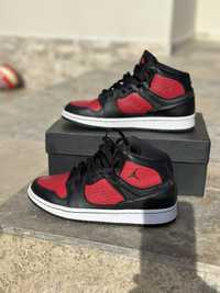 Jordan Access "Black/Gym Red-White"