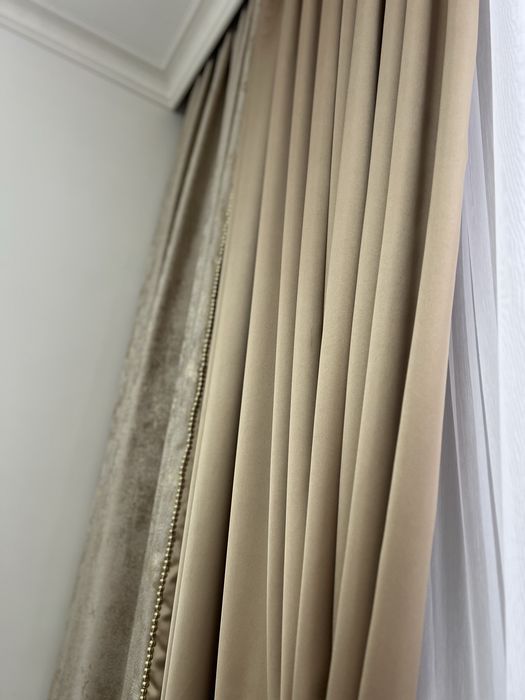 Продам абсолютно новые шторы сшитые на заказ