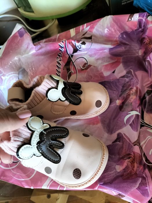 Ботиночки для маленькой модницы