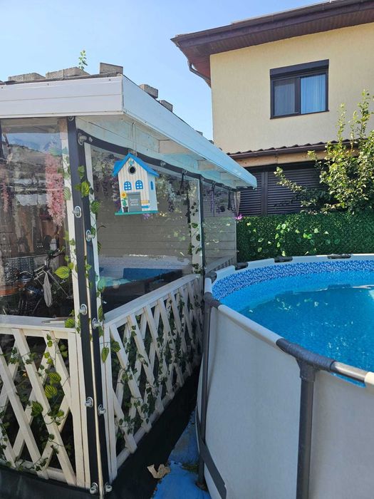 Inchidere terasa cu folie transparenta