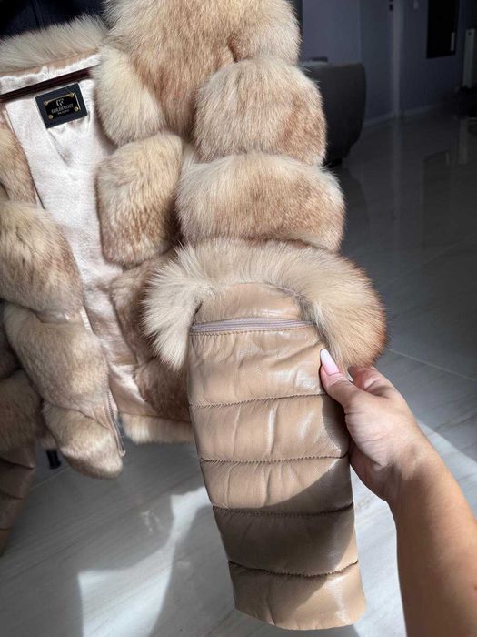 Blăniță naturala de vulpe Stare perfecta