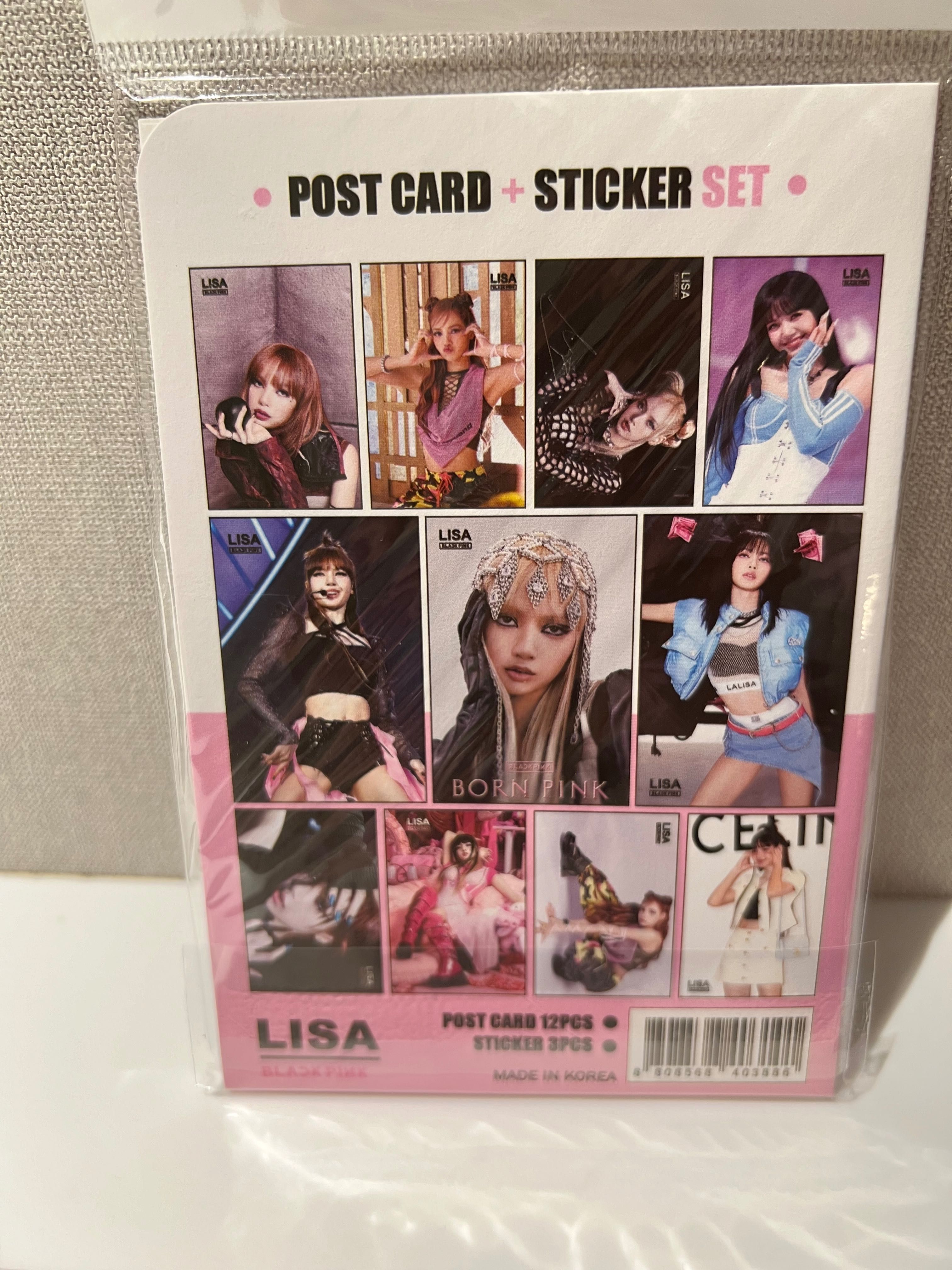 Post card Lisa (Blackpink) - dimensiunea 10x15 cm