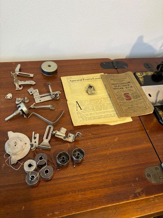 Masina de Cusut Singer, 1910, perfect functionala