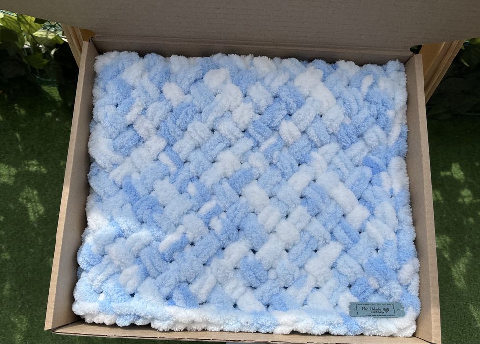 Бебешки одеяла от прежда Ализе Пуфи