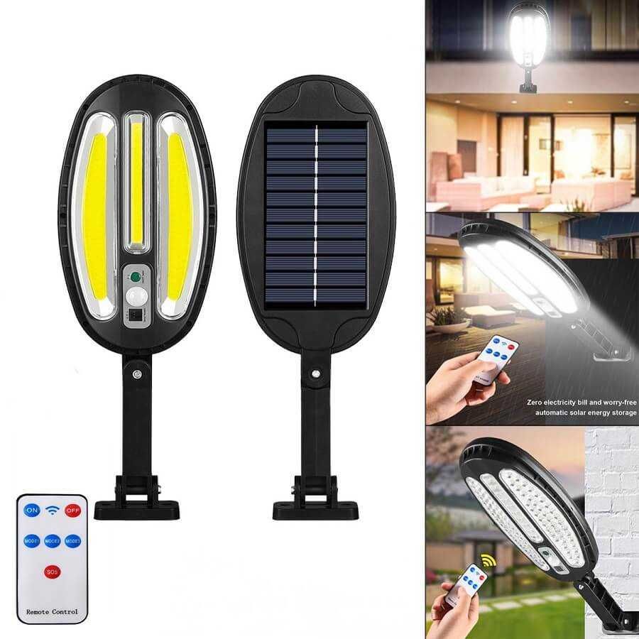 Lampa solara 138 cob tip STRADAL 30W/2400mh cu senzor si telecomanda