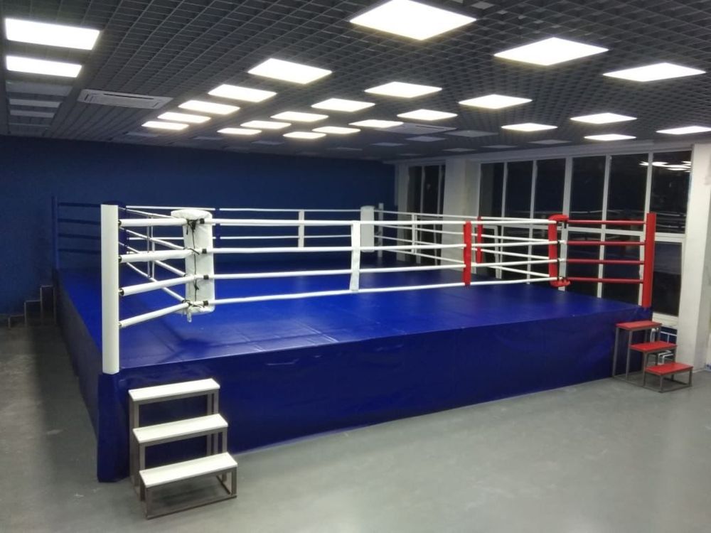 Ринг боксерский на раме 6м х 6м лучшая цена по Казахстану