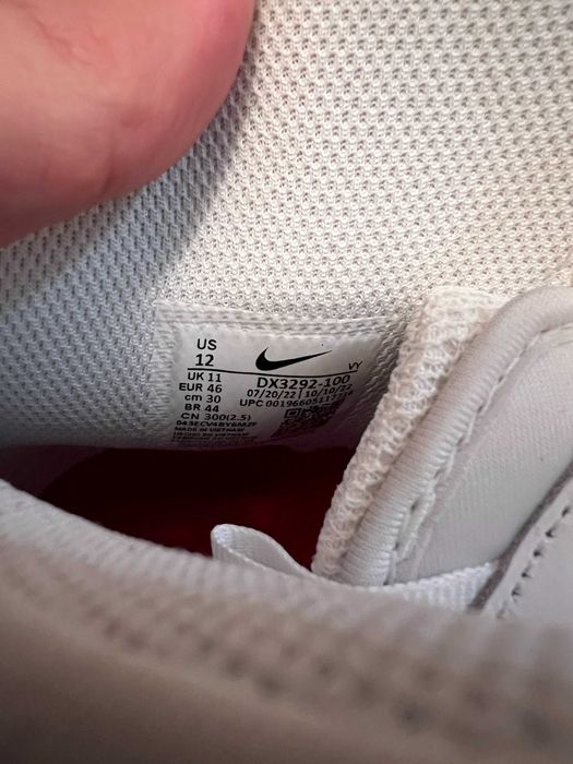 nike air BAKIN x SUPREME мъжки маратонки номер 46