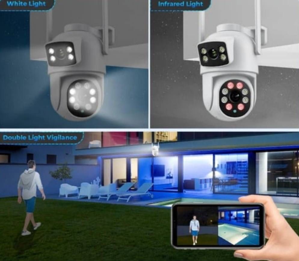 Наружная WiFi онлайн камера smart wifi camera Доставка есть!