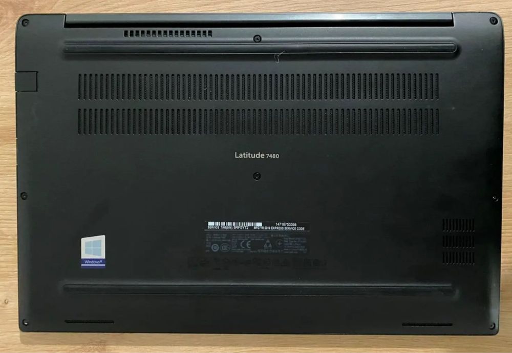 Dell Latitude 7480  i5-7300U , 8GB , 256 SSD