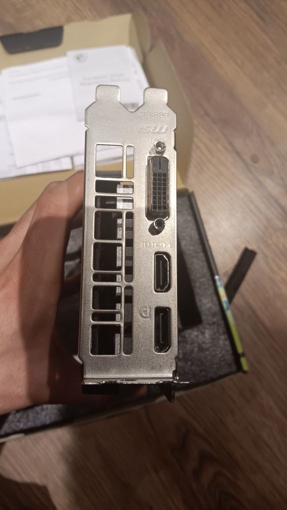 MSI GTX 1650 4GB (defect)