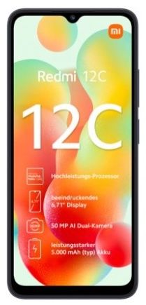 Redmi 12C 4/64GB, Серый