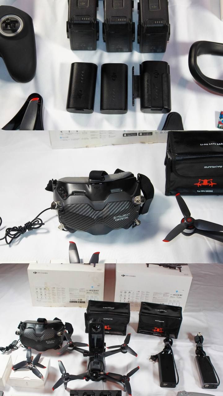 DJI FPV Combo: 10 аккумуляторов и усиленный сигнал!
Прекрасное состоян