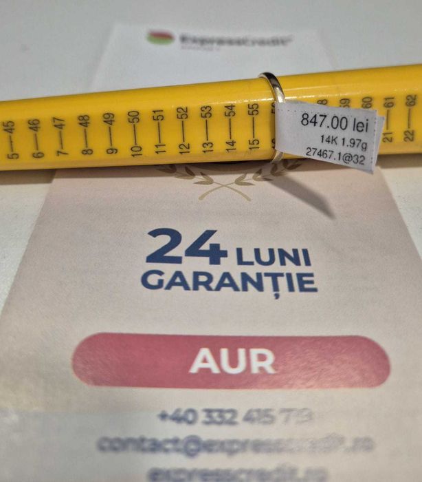 Inel de aur (AG32 B27467.1) 2 ANI GARANTIE!
